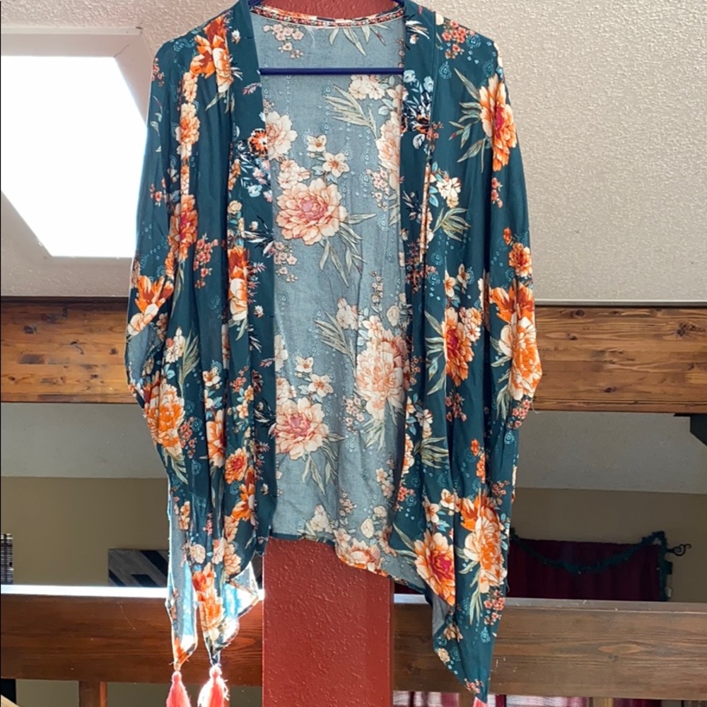 Knox Rose one size kimono